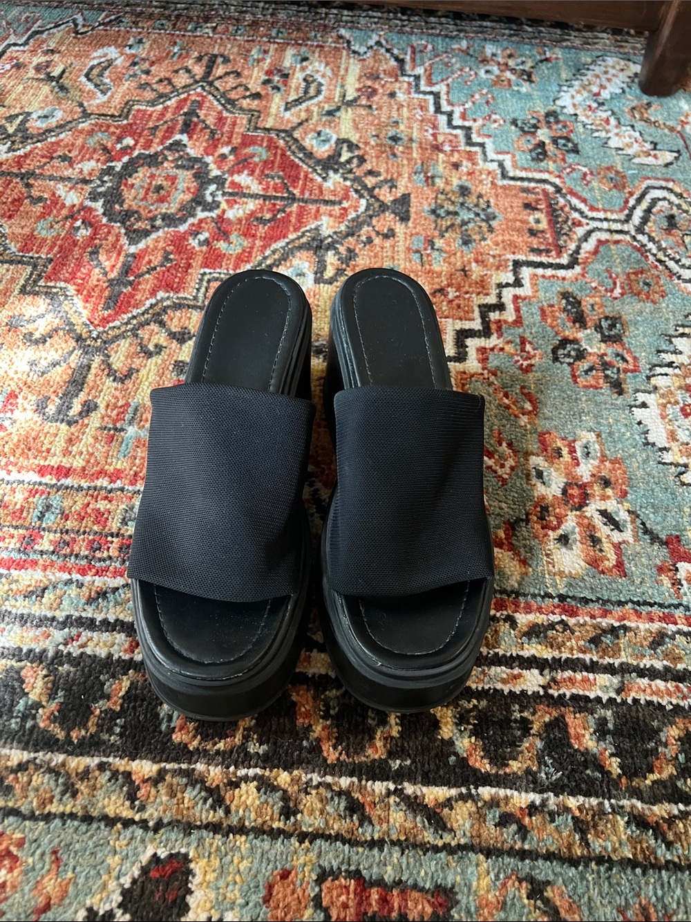 Steve Madden Women’s Platform Sandals — Casual Platform Slip-Ons